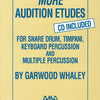 MORE AUDITION ETUDES PERCUSSION BK/CD