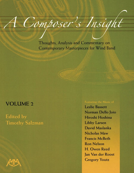 COMPOSERS INSIGHT VOL 2