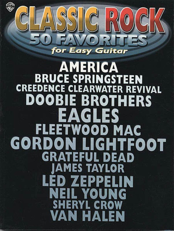 CLASSIC ROCK 50 FAVORITES EASY GUITAR TAB