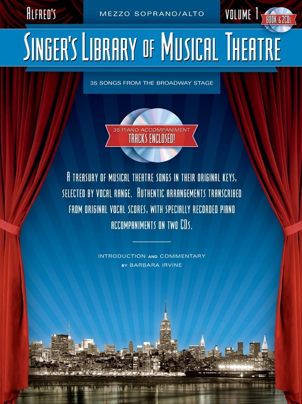 SINGERS LIBRARY OF MUSICAL THEATRE V1 MEZZO BK/2CDS