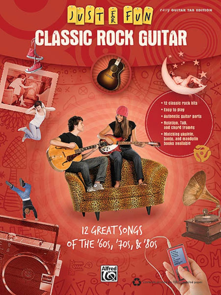 JUST FOR FUN CLASSIC ROCK EASY GUITAR TAB