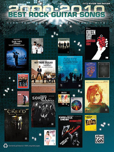 2000 - 2010 BEST ROCK GUITAR SONGS GTR TAB