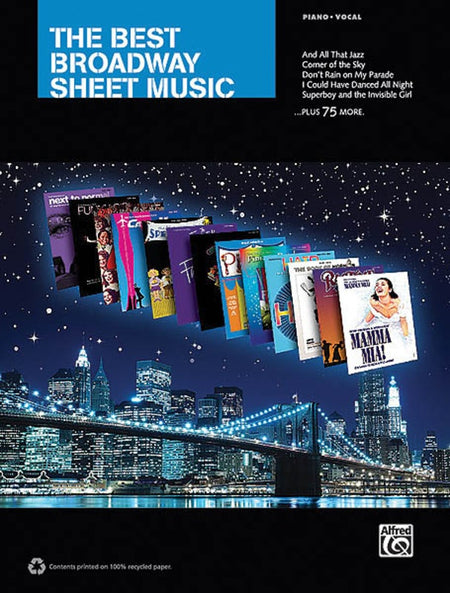 BEST BROADWAY SHEET MUSIC PVG