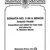 VIVALDI - SONATA NO 3 IN A MINOR TUBA/PIANO