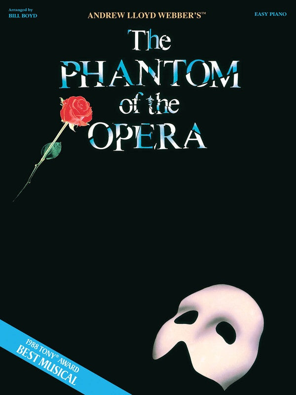 PHANTOM OF THE OPERA EASY PIANO VOCAL SELECTIONS