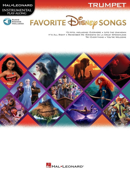 FAVORITE DISNEY SONGS FOR TRUMPET BK/OLA