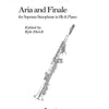 CARMICHAEL - ARIA AND FINALE SOPRANO SAX/PIANO (POD)