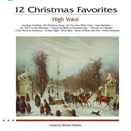 12 CHRISTMAS FAVORITES BK/CD HIGH VOICE
