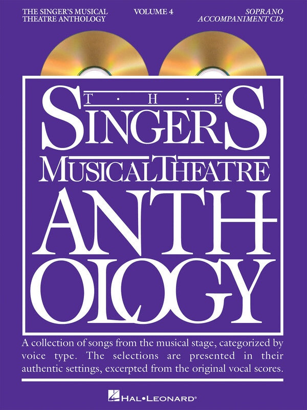 SINGERS MUSICAL THEATRE ANTH V4 SOP CDS