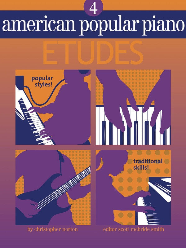AMERICAN POPULAR PIANO ETUDES LVL 4