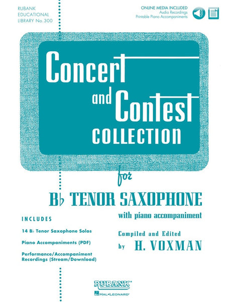 CONCERT AND CONTEST COLLECTION TEN SAX BK/CD