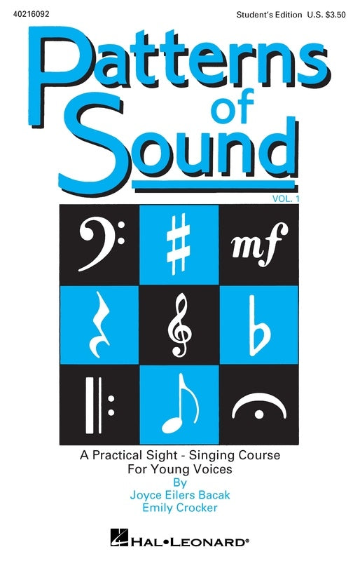 PATTERNS OF SOUND VOL 1 STUDENT ED