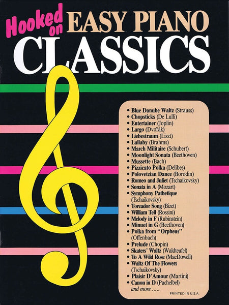 HOOKED ON EASY PIANO CLASSICS