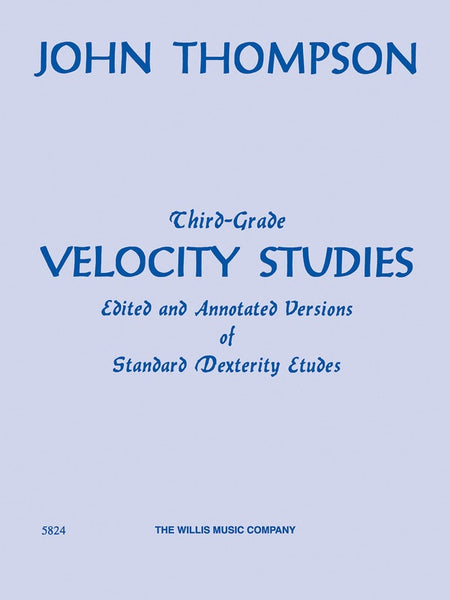 THIRD GRADE VELOCITY STUDIES