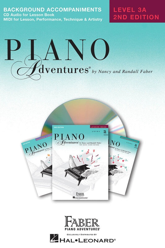 PIANO ADVENTURES LESSON BK 3A CD ONLY 2ND ED