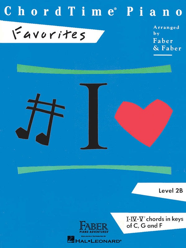 CHORD TIME PIANO FAVORITES LEVEL 2B