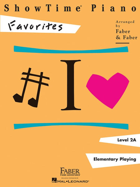 SHOW TIME PIANO FAVORITES LEVEL 2A