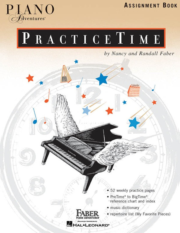 PIANO ADVENTURES PRACTICE TIME ASSIGNMENT BOOK