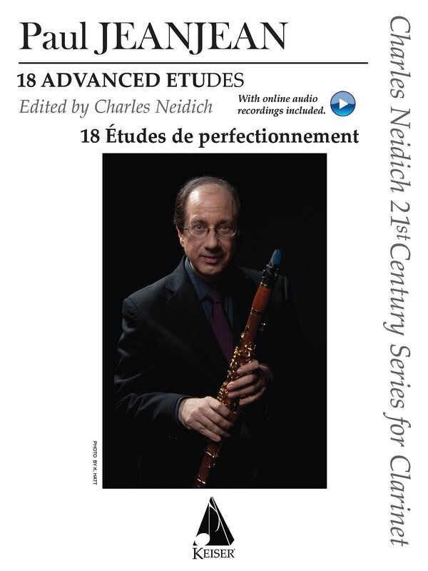18 ADVANCED ETUDES FOR CLARINET BK/2CDS