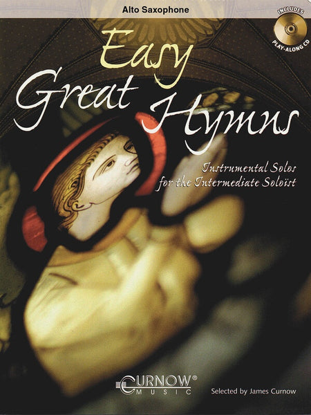 EASY GREAT HYMNS ALTO SAX BK/CD