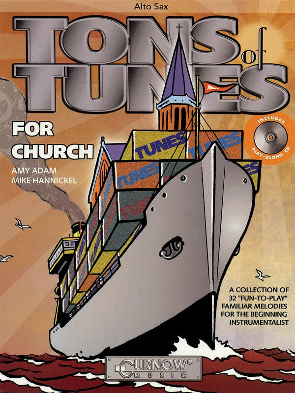TONS OF TUNES FOR CHURCH BK/CD ALTO SAX