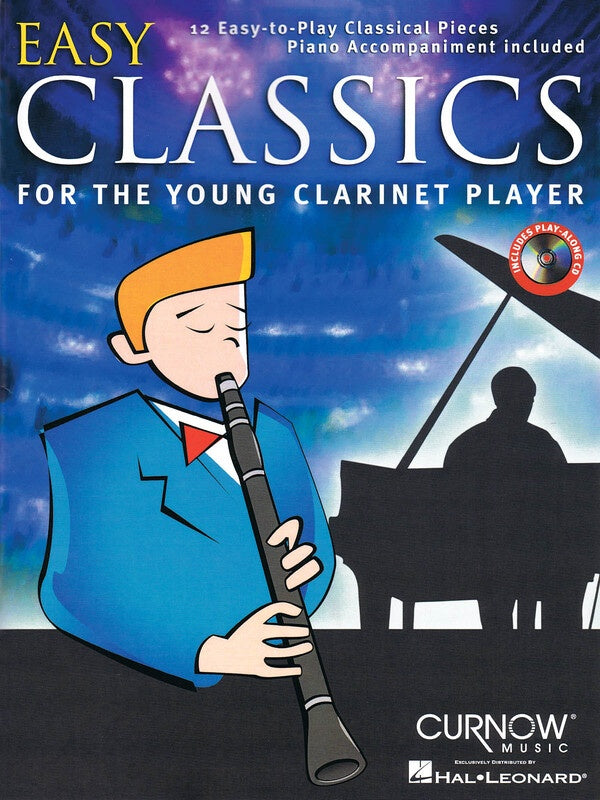 EASY CLASSICS FOR THE YOUNG CLARINET BK/CD
