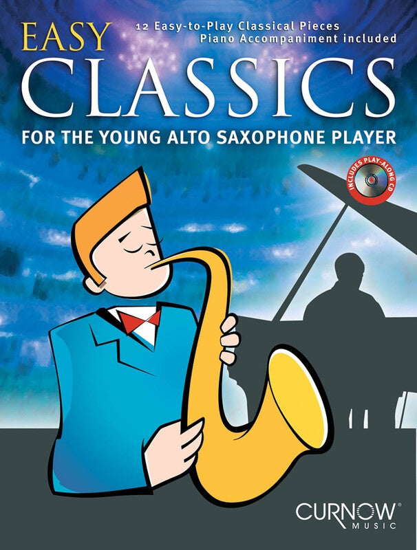 EASY CLASSICS FOR THE YOUNG ALTO SAX BK/CD