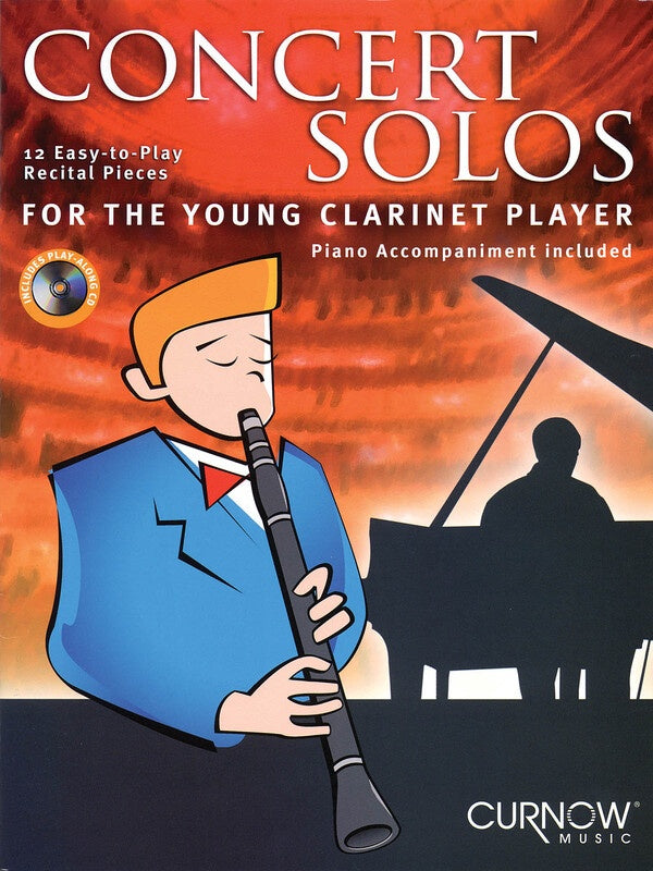 CONCERT SOLOS FOR THE YOUNG CLARINET BK/CD