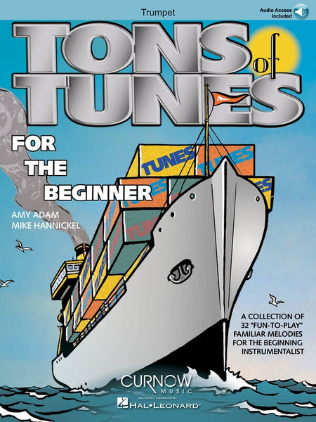 TONS OF TUNES FOR THE BEGINNER TRUMPET BK/OLA