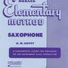 RUBANK ELEMENTARY METHOD SAXOPHONE