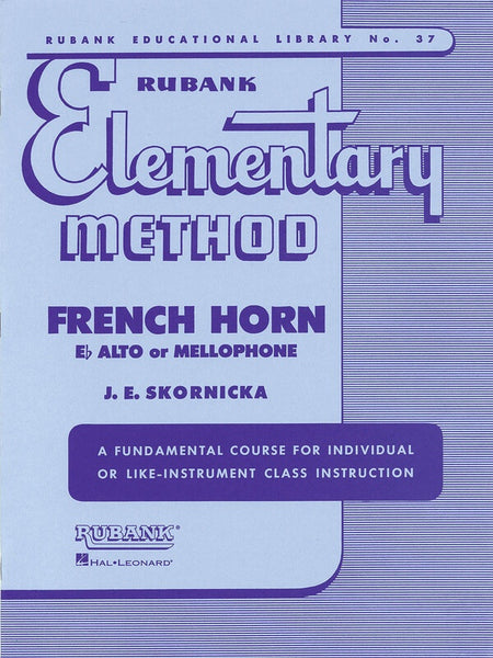 RUBANK ELEMENTARY METHOD FRENCH HORN