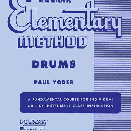 RUBANK ELEMENTARY METHOD DRUMS