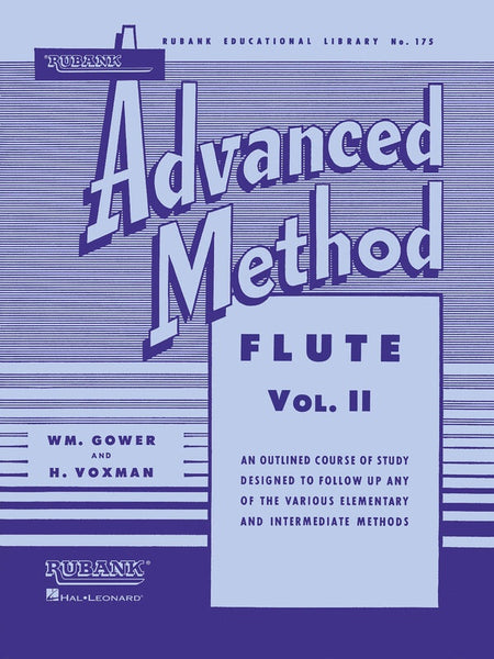 RUBANK ADVANCED METHOD FLUTE VOL 2