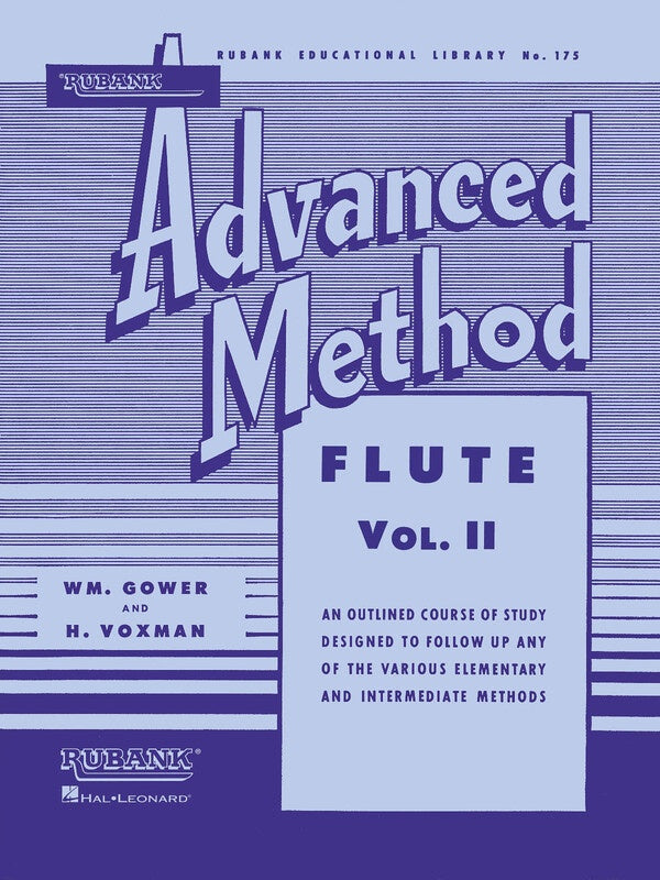 RUBANK ADVANCED METHOD FLUTE VOL 2