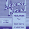 RUBANK ADVANCED METHOD FRENCH HORN VOL 1