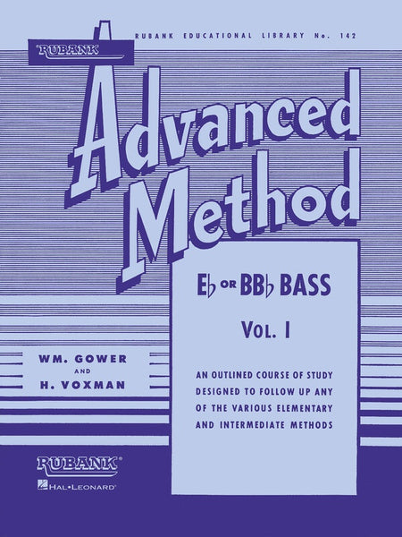 RUBANK ADVANCED METHOD E FLAT/BB FLAT TUBA BC VOL 1