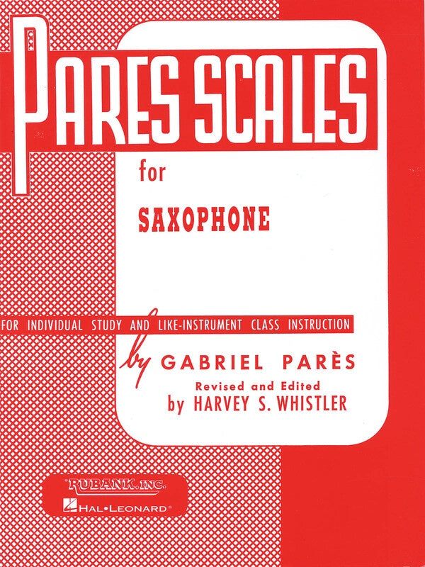 PARES SCALES SAXOPHONE