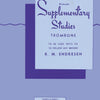 SUPPLEMENTARY STUDIES TROMBONE