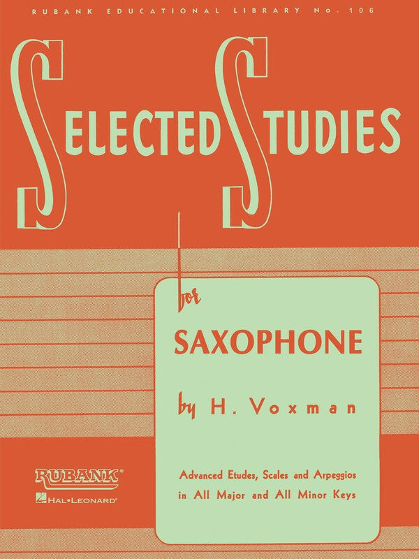 SELECTED STUDIES SAXOPHONE