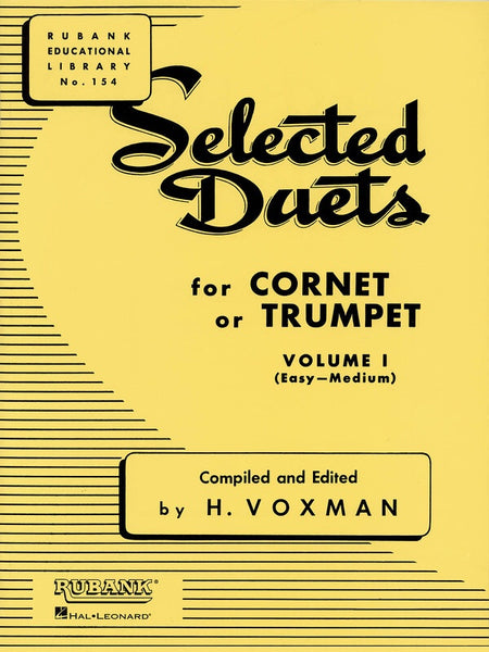 SELECTED DUETS VOL 1 TRUMPET EASY/MEDIUM