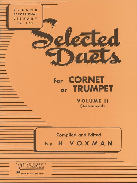 SELECTED DUETS VOL 2 TRUMPET ADVANCED