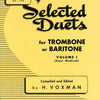 SELECTED DUETS VOL 1 TROMBONE EASY/MEDIUM