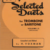 SELECTED DUETS VOL 2 TROMBONE ADVANCED