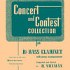 CONCERT AND CONTEST BASS CLARINET PART