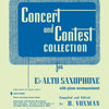 CONCERT AND CONTEST ALTO SAX PART