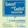 CONCERT AND CONTEST ALTO SAX PIANO ACCOMPANIMENT