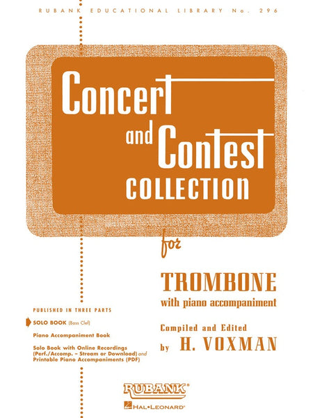 CONCERT AND CONTEST COLLECTION TROMBONE SOLO