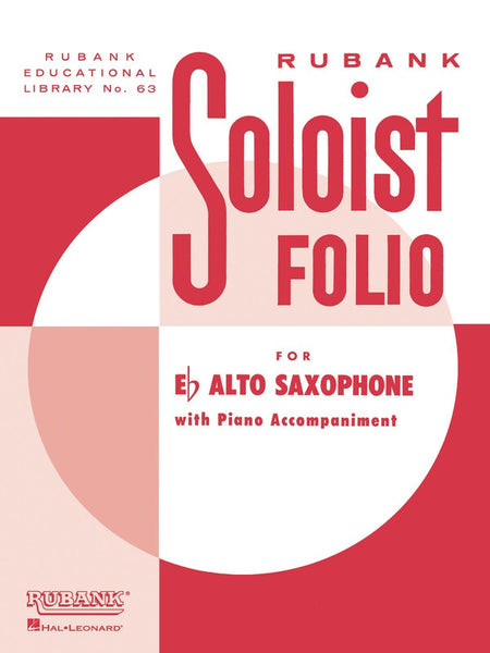 SOLOIST FOLIO ALTO SAX/PNO