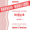 HOHMANN WOHLFAHRT BEGINNING METHOD VIOLIN BK 1