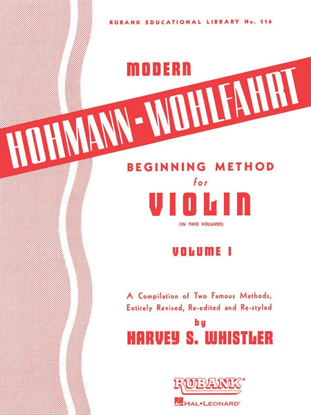 HOHMANN WOHLFAHRT BEGINNING METHOD VIOLIN BK 1
